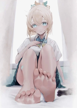 快楽に堕ちそうになってるアヘ顔の風真いろは抜けるエロ画像！【ホロライブ】