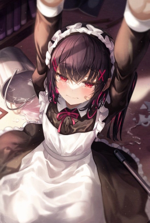 【二次】メイド服を着た女の子の画像まとめ その25【46枚】