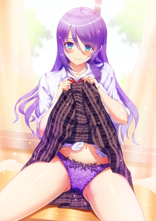 【非・微エロ】日曜日の紫髪美少女画像まとめ その２６８