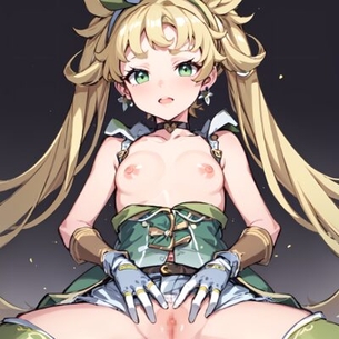 金髪のエロ画像をランダムに貼っていくスレ
