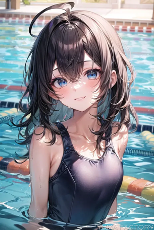 【AIイラスト】貧乳な女の子のAI画像まとめ【アニメ調】 [AI Generated]