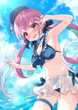 【画像】Vtuberさん、エロ画像にしたらSSRだった