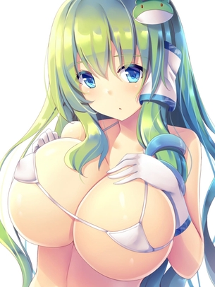 【二次元】緑髪美少女のエロ画像 Part.6 50枚