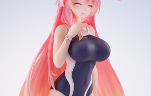 『ブルーアーカイブ』浦和ハナコのエロい制服姿とドスケベすぎる水着姿のエロフィギュア！
