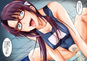 眼鏡っ娘がエッチすぎる二次元女の子画像