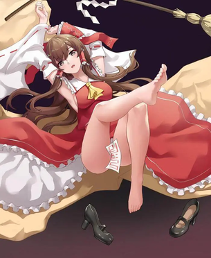 【画像あり】博麗霊夢が闇風俗で本番解禁www(東方Project)