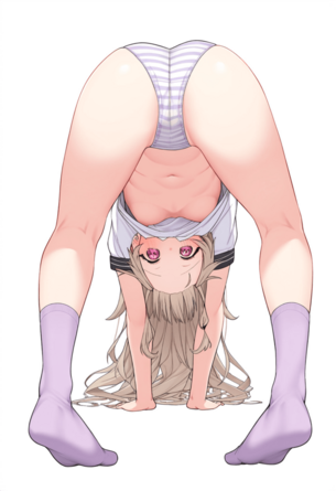 [ぶいすぽっ!][エロ画像]小森めと(こもりめと)の湿ったソックスでフル勃起したよ～♪