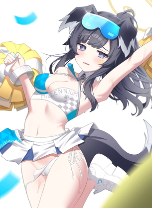 【二次】チアガールコスの女の子たちのエロ画像 Part１