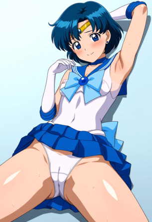 [セーラームーン][エロ画像]水野亜美(セーラーマーキュリー)とヤッたよ～♪