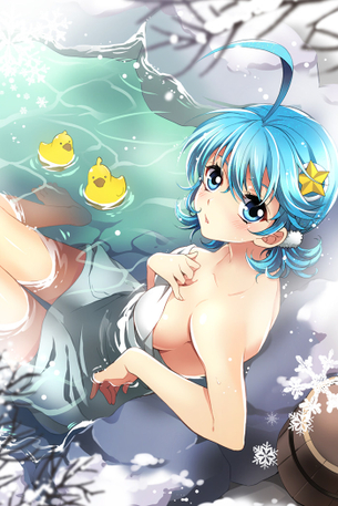 【２次】青髪の可愛い女の子のエロ画像その２９