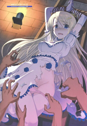 エロ画像】縛られたりしてるエロい画像ください　女の子が縛られてるやつ