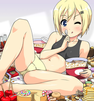 【ストライクウィッチーズ】ちんちくりんな黒い悪魔エーリカのエロ萌え画像集 Part.02【ストパン二次ちっぱい】