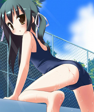 エロ画像】スクール水着エロ画像　スク水のあの何もない感が素晴らしい