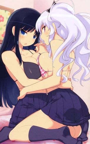 【百合】女の子同士で手マン貝合わせ 禁断のレズ少女エロ萌え画像集 Part.19【二次ゆり】