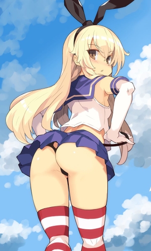 【画像】服を着てるのにお尻丸出しのアニメ・ゲームキャラｗｗｗｗｗｗｗｗｗ