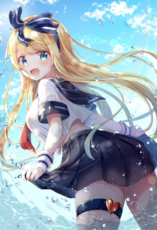 【非・微エロ】くるっと可愛い振り向き美少女画像まとめ その１５