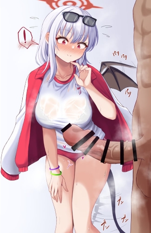 ブルーアーカイブ【黒舘ハルナ】のエロ画像