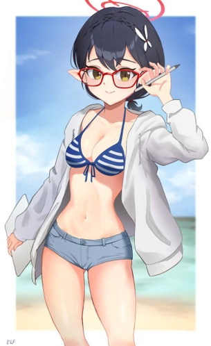 【ブルーアーカイブ】奥空アヤネのエッチでがっつり抜けるエロ画像