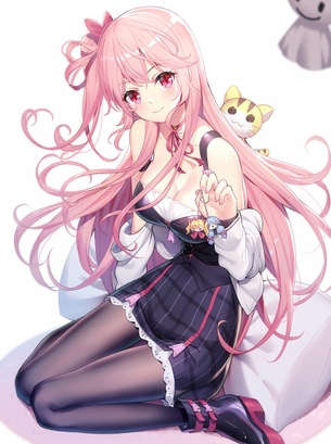 【二次元】ピンク髪が美しい美少女達のエロ画像 Part.15 50枚 桃色