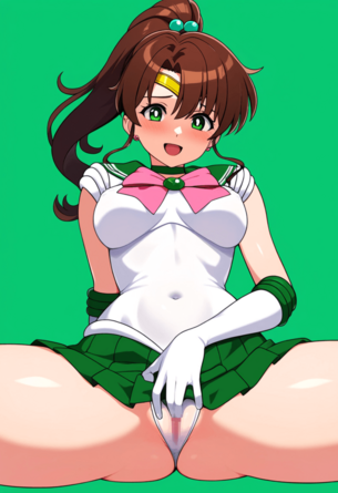 [セーラームーン][エロ画像]セーラージュピター(木野まこと)のオナニー姿で抜いたよ♪
