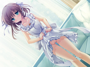 エロ画像】スカートとか洋服をたくしあげてエッチな部分を見せてくれてる女の子のエロ画像　スカートたくしあげたら大事な部分まで!?