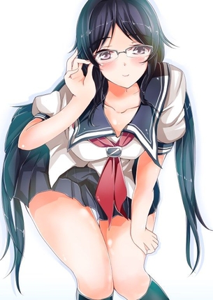 【メガネ女子】キュートなメガネっ娘の萌え画像集 Part.04【二次眼鏡画像】