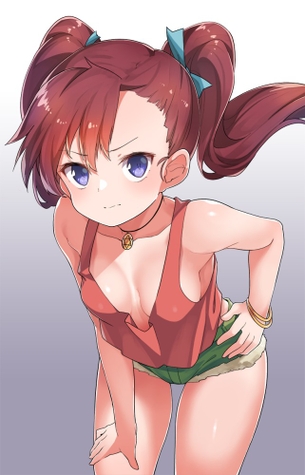 胸チラのエロ画像集めてみた