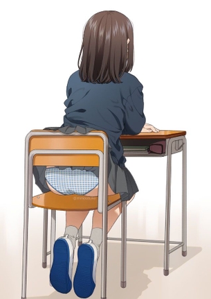 【画像】JKのこういうパンチラって気づかないもんなの？