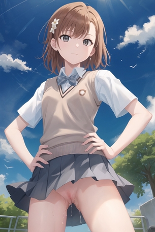 【とある科学の超電磁砲】御坂美琴の即ヌキできるえっちな二次エロ画像集