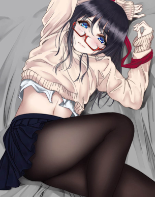 【メガネっ娘】ちょっぴりハレンチなインテリ眼鏡女子の二次エロ画像集 Part.02【コンタクトより断然めがねｗ】