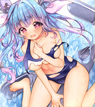 今週のスク水とか競泳水着の画像　その6