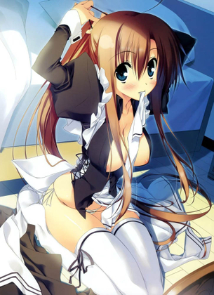 【メイド】思わずご奉仕して欲しくなるエロカワキュートなメイドさん萌え画像集【二次】