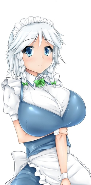 【東方Project】瀟洒な天然系メイド 十六夜咲夜エロ萌え画像集 其之四【二次】