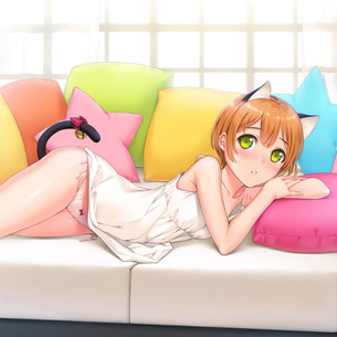 【ラブライブ！】感情豊かな猫系ちっぱいアイドル 星空凛エロ萌え画像集… その５にゃ【二次】