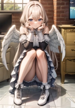 とわ(天使つき)のエロ画像：【ワンルーム、日当たり普通、天使つき。】