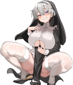 【ズリ穴】パイズリホールがあるドスケベ衣装を着た女の子の厳選二次エロ画像 その15