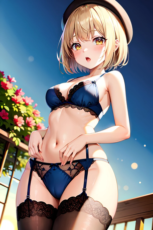 【AIイラスト】下着姿の女の子のAI画像まとめ【アニメ調】 [AI Generated]
