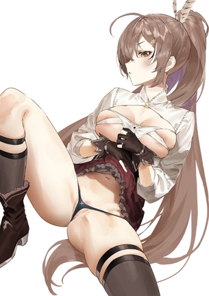 【２次】パンツや水着が食い込んじゃってる女の子のエロ画像その９７