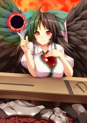 【東方Project】灼熱のメルトダウン娘 霊烏路空の萌え画像集【二次萌え画像】
