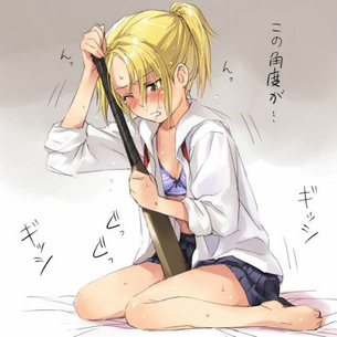 エロ画像】オナニー中の女の子がエロい　自慰行為にふける女の子
