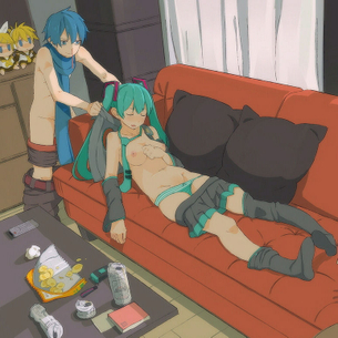 【ボーカロイド／初音ミク】電脳歌姫の癒しの肉体ｗ ミクのエロ萌え画像集 Part.07【二次】