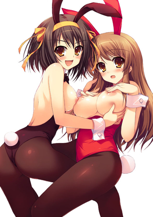 【涼宮ハルヒの憂鬱】SOS団のセクハラ団員 朝比奈みくるのむっちりエロ萌え画像集 Part.04【二次巨乳おっぱい】