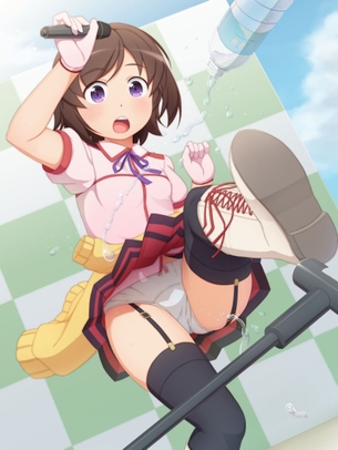 【純白ぱんつ】無垢な白さがエロ眩しいｗ　魅惑の白パンツ画像集 Part.09【二次パンチラ】