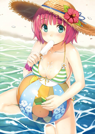 【水着／海水浴】はみ出た乳肉にクッキリ勃起乳首ｗ海やプールで艶かしい肉体を晒してるエロカワ美少女の水着（ビキニ）画像集 Part.10【ポロリもあるよｗ】