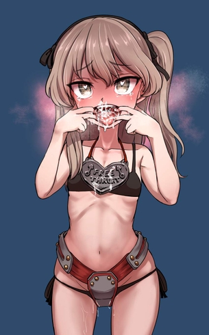ぶっかけの二次エロ画像で！