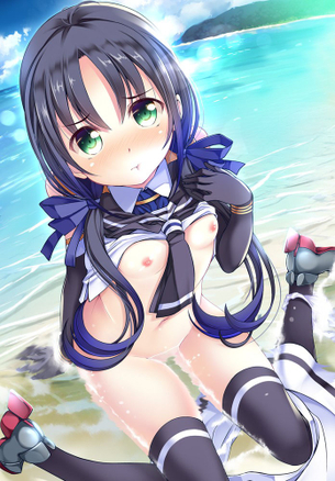 【艦これ】元気印のちっぱい駆逐艦ｗ涼風二次エロ画像集【艦隊これくしょん／白露型】