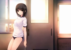 エロ画像】ブルマ・体操着のエロ画像　ブルマは気をつけないとパンツはみ出してるからな
