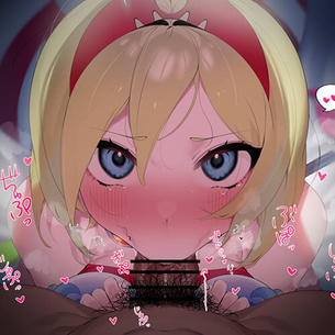 【エロ画像】 オチンポ様をジュポジュポしまくる美少女ヒロイン達のフェラチオ二次エロ画像ｗｗｗ part93
