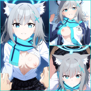 【画像】「ブルーアーカイブ」砂狼シロコがエロかわH！「ん、先生ちょっとおTNTN良い？」