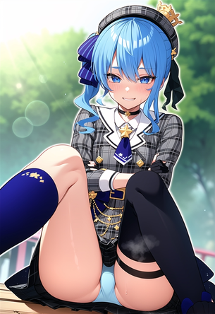【ホロライブ(VTuber)】星街すいせい(Hoshimachi Suisei)の2次元エロ画像まとめ Part3 [AI Generated]